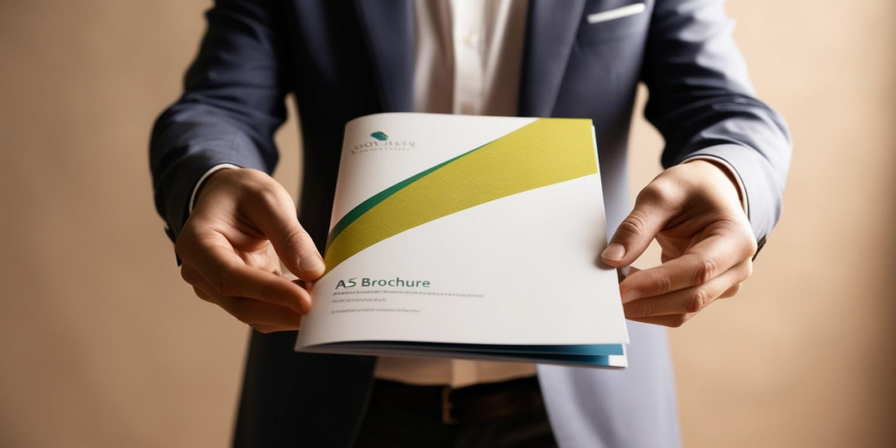 Why A5 Brochure Printing Is a Smart Choice for Business