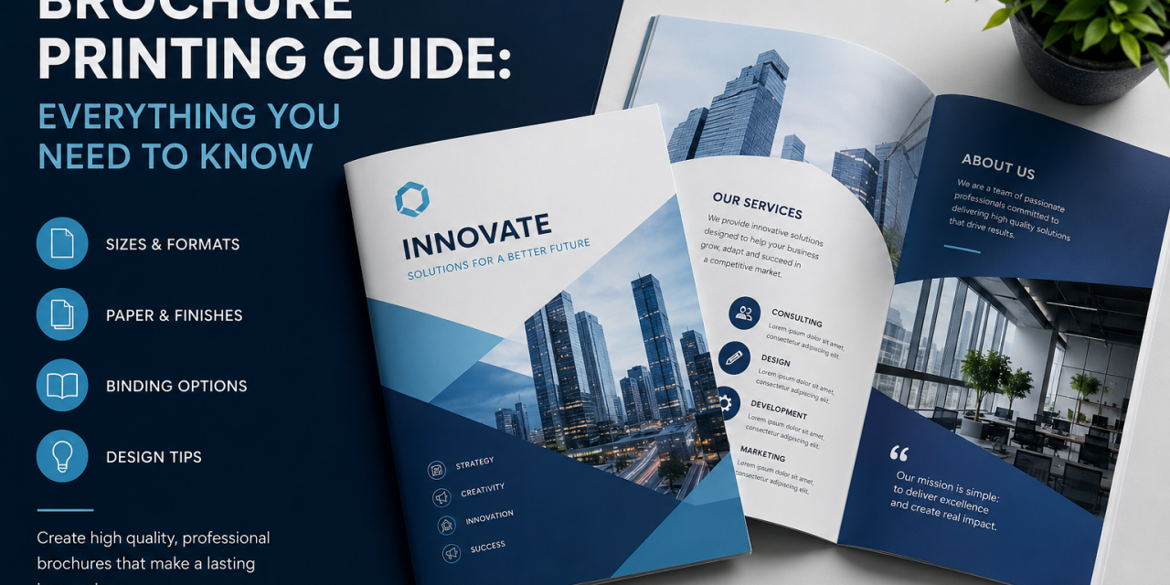 Brochure Printing Guide: Everything You Need to Know