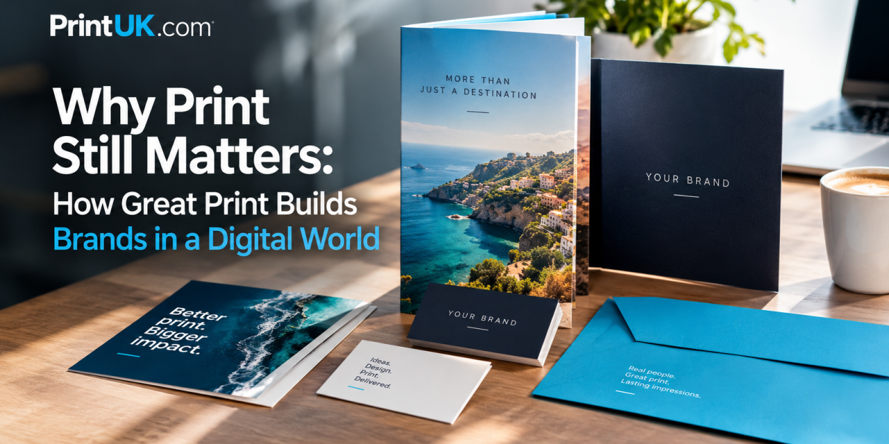 Why Print Still Matters: How Great Print Builds Brands in a Digital World