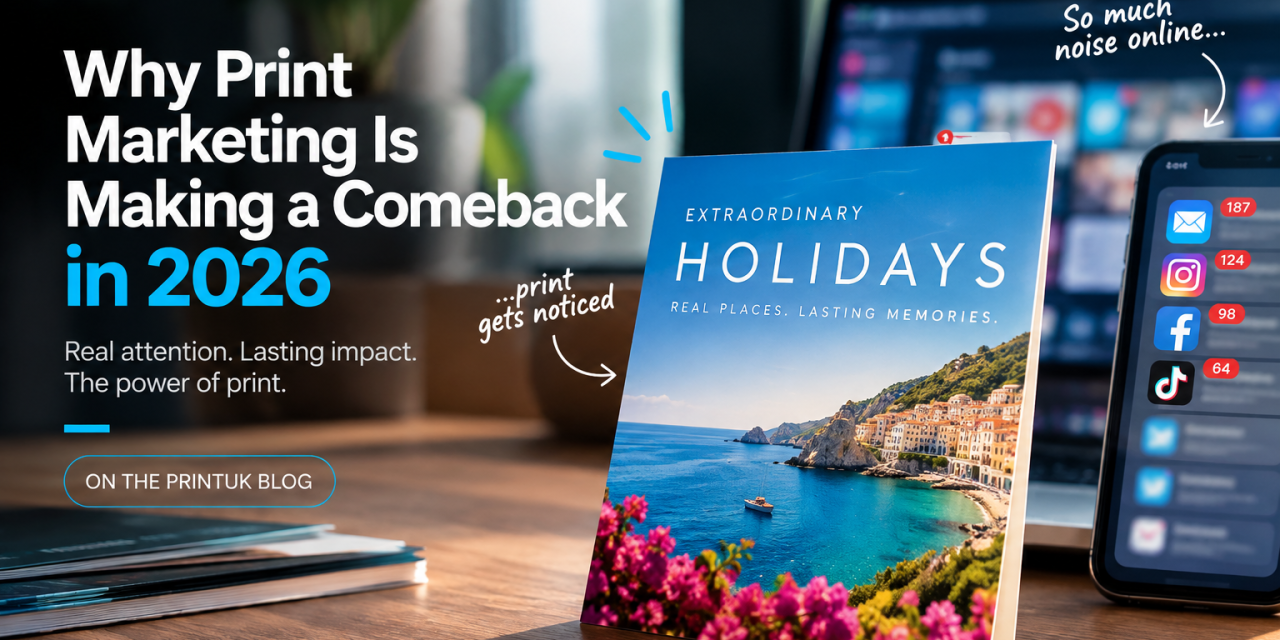 Why Print Marketing Is Making a Comeback in 2026