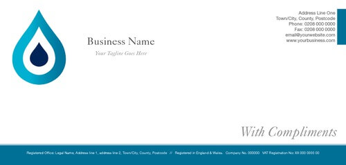 Compliment Slip Template